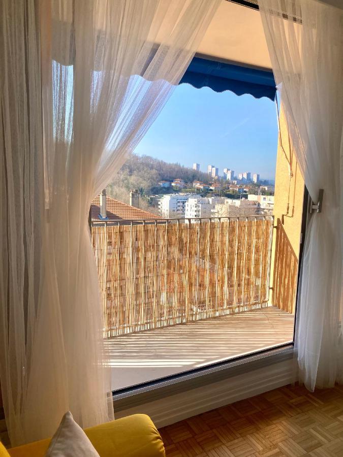 Bergson Top - Appart 80M2, 2 Grandes Chambres, Entierement Renovee Et Equipee, Lumineux, Wifi, Balcon, Calme, Vue Imprenable Saint-Etienne  Exterior photo