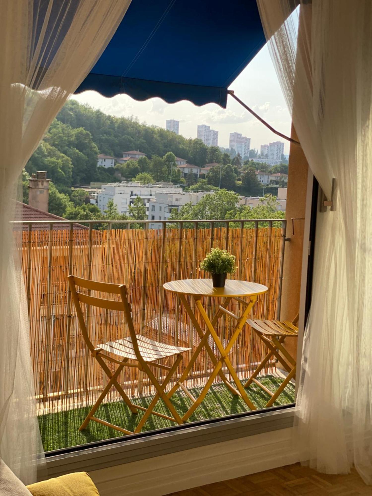 Bergson Top - Appart 80M2, 2 Grandes Chambres, Entierement Renovee Et Equipee, Lumineux, Wifi, Balcon, Calme, Vue Imprenable Saint-Etienne  Exterior photo