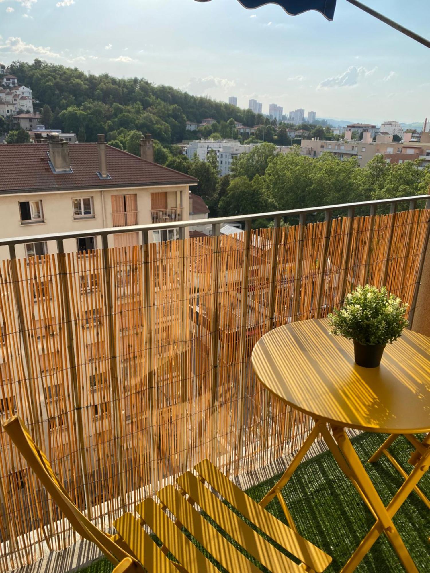 Bergson Top - Appart 80M2, 2 Grandes Chambres, Entierement Renovee Et Equipee, Lumineux, Wifi, Balcon, Calme, Vue Imprenable Saint-Etienne  Exterior photo